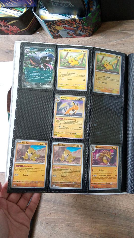 Angefangenes Pokémon Masterset 151 Glurak Bisaflor Turtok in Bautzen