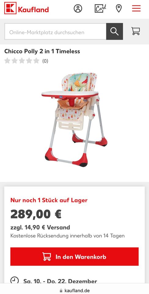 Wie Neu  Chicco Polly Hochstuhl 2 -in-1 Timeless Kinderstuhl in Bremen