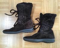 ESPRIT weiche Wildleder Schnürstiefel Fellstiefel Gr. 39 braun Köln - Nippes Vorschau