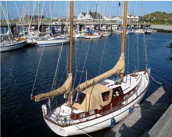 Segelyacht, Motorsegler in Süderstapel