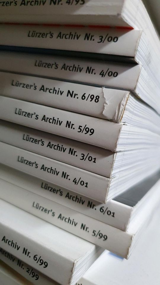 Ca. 60x Lürzer's Archiv Magazin Werbung Grafik Medien in Oberhausen