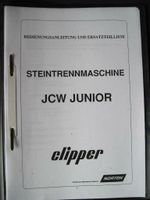 Norton Clipper Bedienungsanleitung Steintrennmaschine JCW Junior Rheinland-Pfalz - Nastätten Vorschau