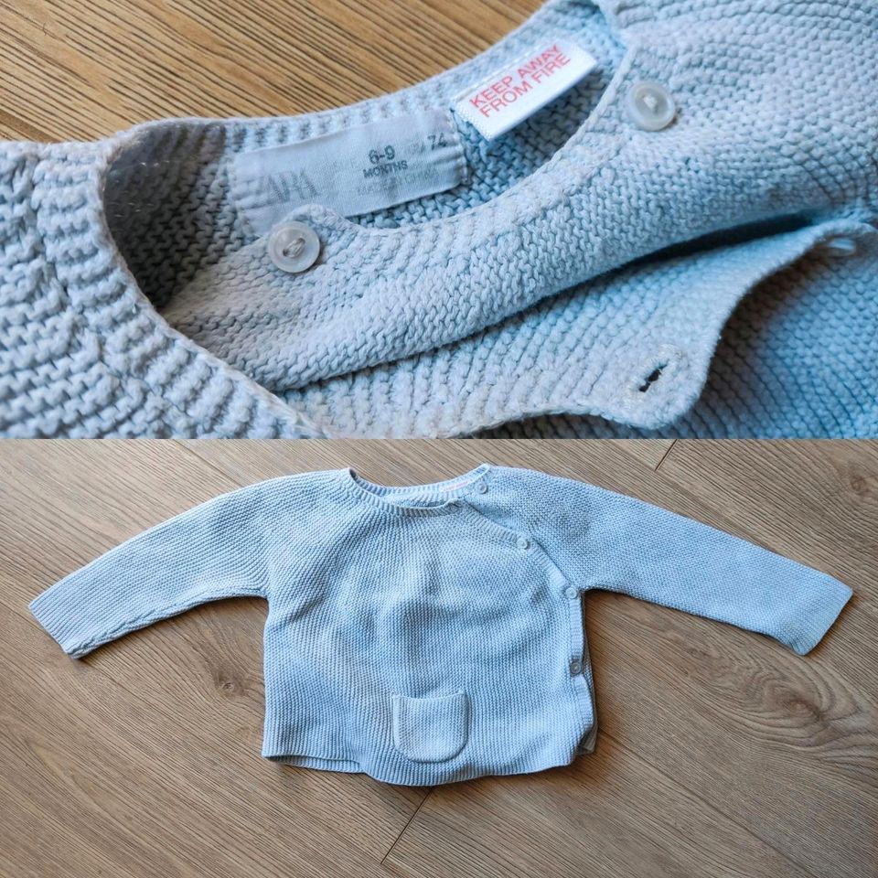 ❤️babyJacke Zara Bodys DM,H&M,TSHIRT Hemd Hose Petit bateaux74-80 in Obertshausen