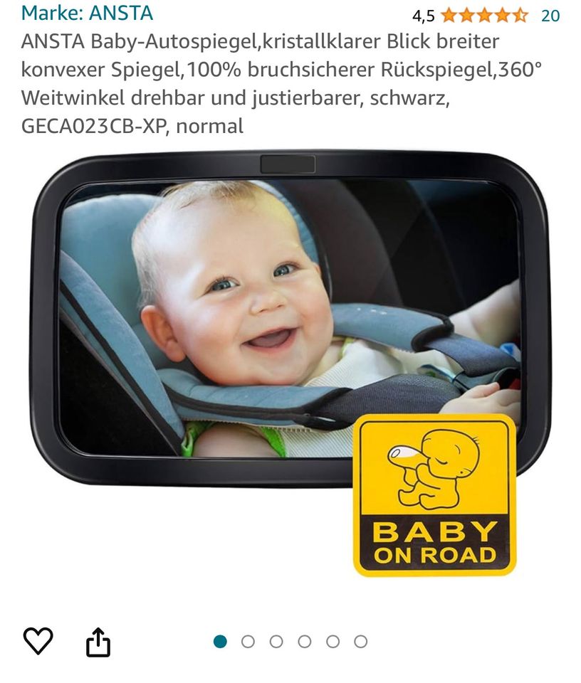 Baby Autospiegel in Niederkassel