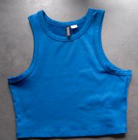 knallblaues Damen cropped Tanktop Größe M von H&M Bayern - Simbach Vorschau