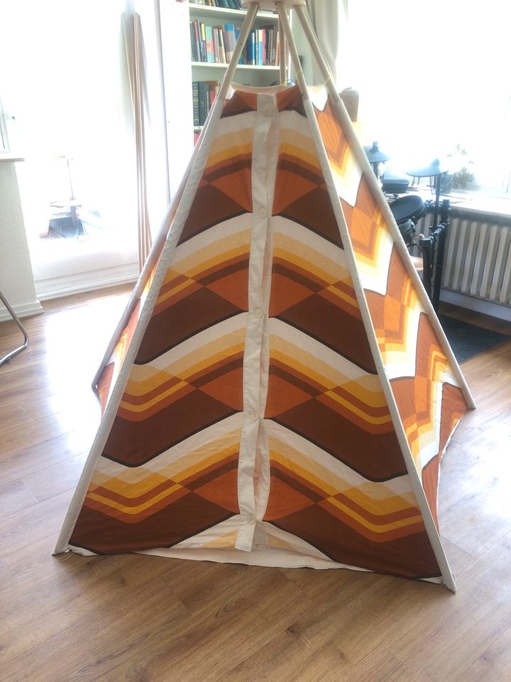 großes Kinder-Zelt, Spielzelt, Tipi, Unikat, handmade in Hamburg