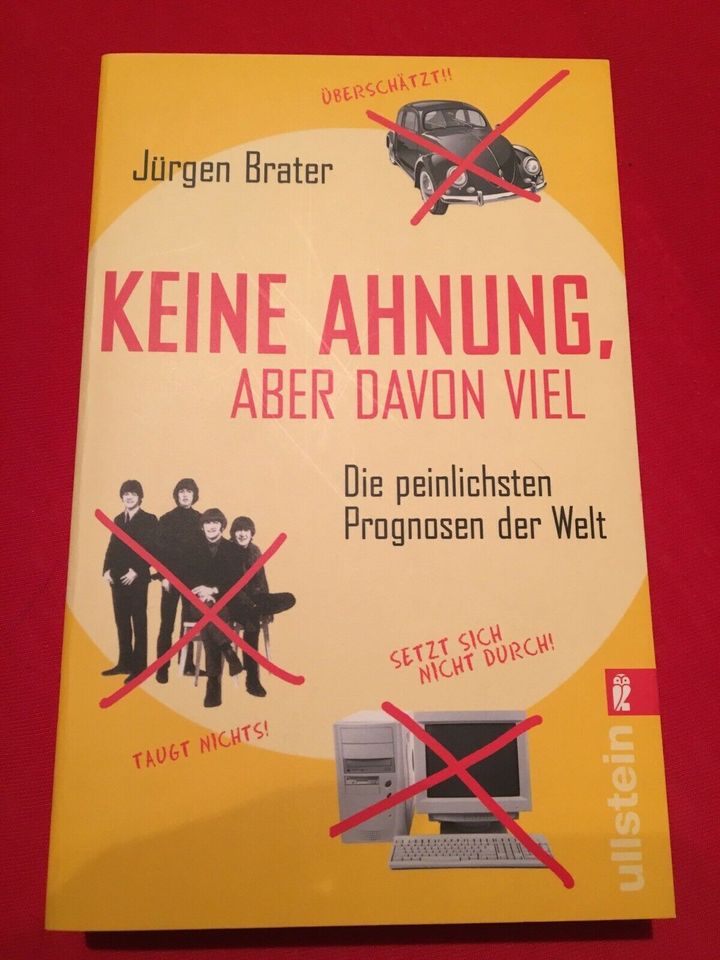 Keine Ahnung, aber davon viel Jürgen Brater Buch Unterhaltung in Trierweiler