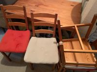 Ikea Esstisch mit 4 Stühlen und Sitzkissen, Holztisch Nordrhein-Westfalen - Ochtrup Vorschau