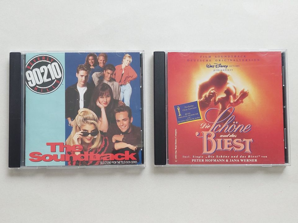 CD Filmmusik 1992  Beverly Hills 90210 - Die Schöne und das Biest in Forchheim