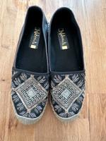 Espadrille Schwarz Pailletten 39 Hessen - Mühltal  Vorschau