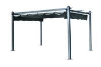 Pergola - Langeoog 400 x 300 cm Anthrazit mit Sonnensegel Niedersachsen - Wiefelstede Vorschau