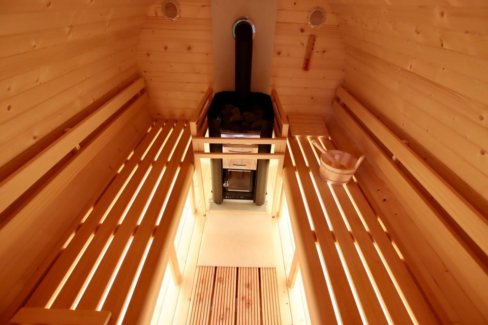 Mobile Fass-Sauna | Genuss & Entspannung in Salzhausen