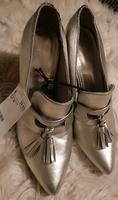 Silberne Damen Pumps Nordrhein-Westfalen - Moers Vorschau