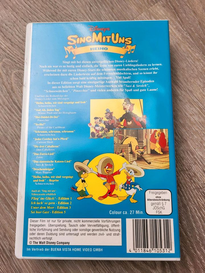 Disney VHS sing mit uns Heiho in Hannover