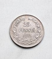 Finnland 25 Penniä 1913, Nikolaus II Helsinki - Top Erhaltung !! Hessen - Rödermark Vorschau