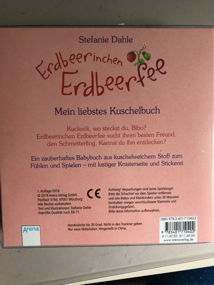 Kuschelbuch Erdbeerinchen Erdbeerfee in Goldenstedt