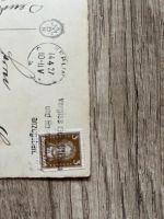 Postkarte und Briefmarke deutsches Reich Berlin - Biesdorf Vorschau