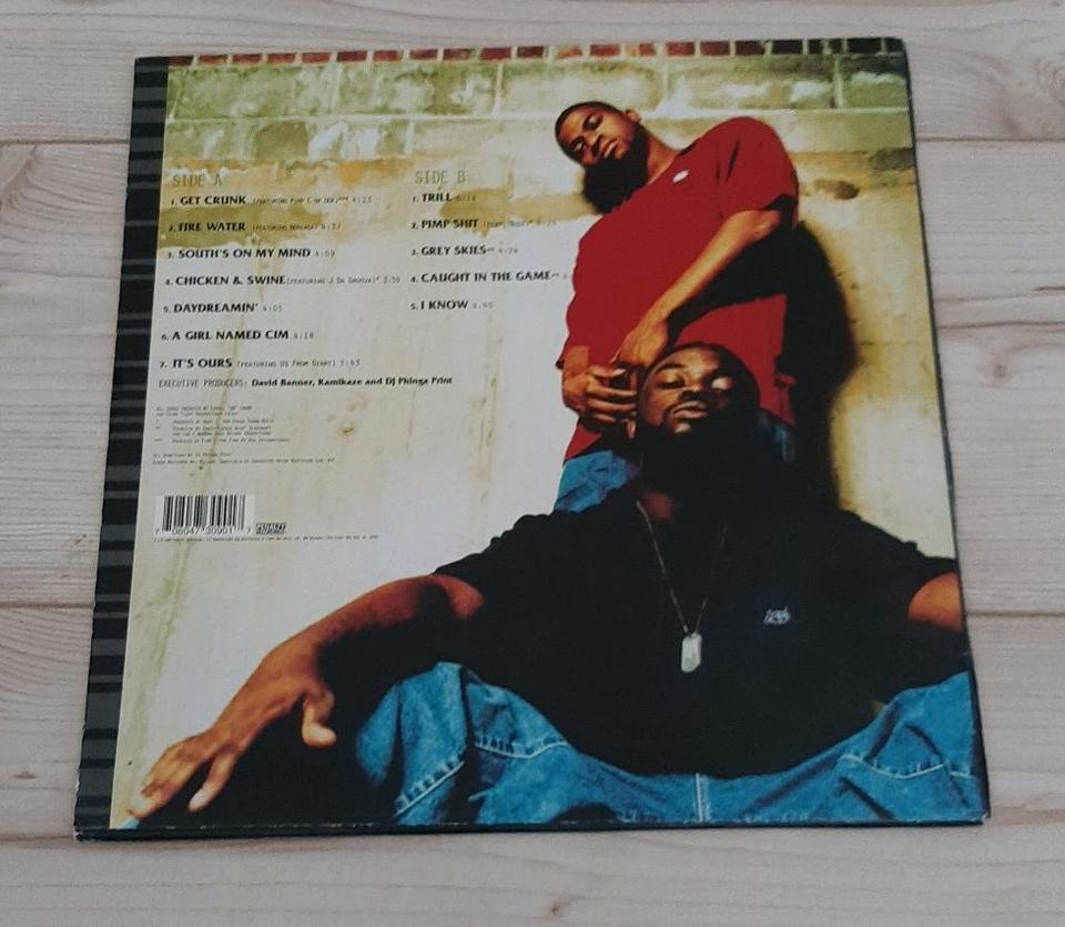 Crooked Lettaz  Vinyl Hip Hop 1999 Schallplatte Rap " Grey Skies in Braunschweig