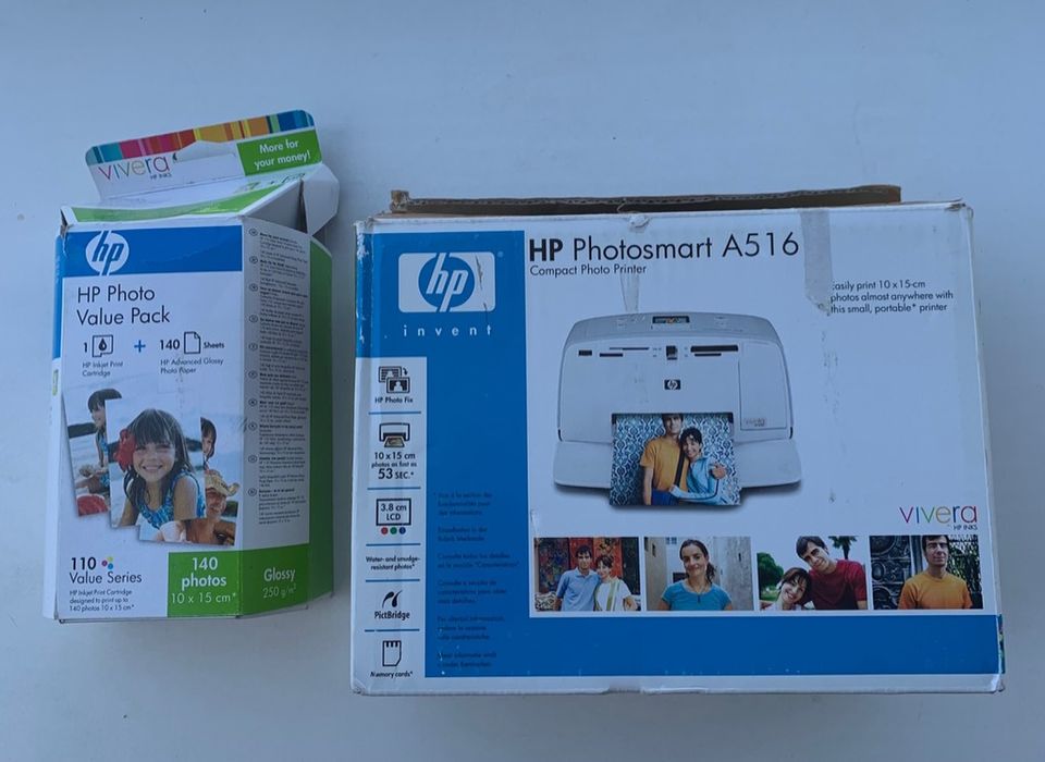 HP Fotodrucker mit Fotopapier in Laufenburg (Baden)