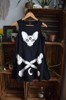 Gothic Mini Kleid Katze Punk emp knochen moon witch dark y2k Mecklenburg-Vorpommern - Greifswald Vorschau