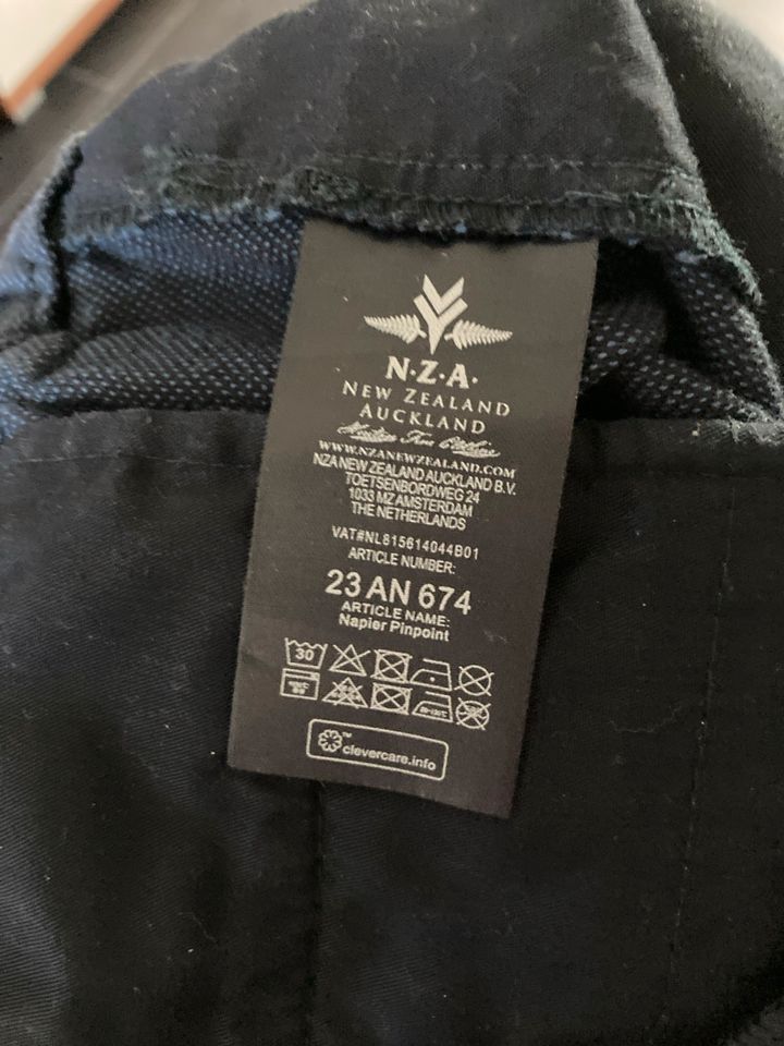 Herren Chino Hose NZA „New Zealand Auckland „ Gr .31 blau in Leverkusen