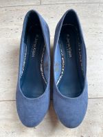 Jane Klain Keilpumps blau 38 Hessen - Herborn Vorschau