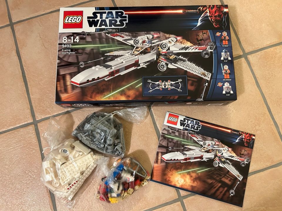 Lego Star Wars 9493 X-Wing Starfighter komplett mit Anleitung+OVP in Taunusstein