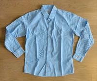 Trachtenhemd Herren Weiß Blau kariert Regular Fit 41/42 Large L Neuhausen-Nymphenburg - Neuhausen Vorschau