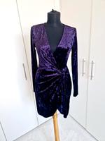samtkleid in wickeloptik mango gr S Bayern - Weng Vorschau