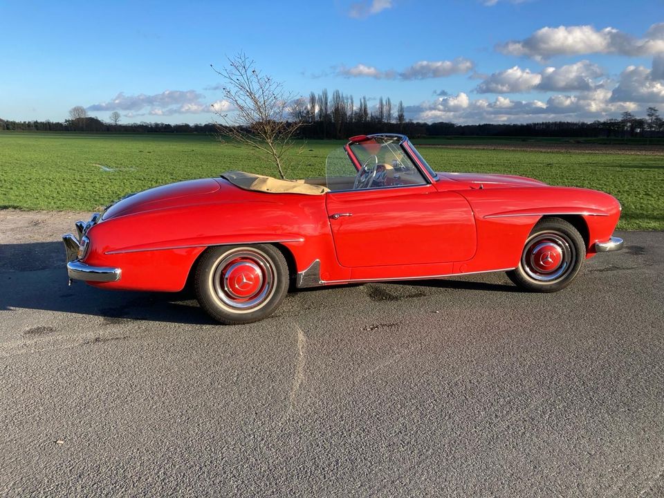 Mercedes 190 SL 3/1956, Mille Miglia tauglich in Apen