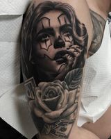 Tattoo super schnell und günstig (fineline/realistic/chicano) Nordrhein-Westfalen - Troisdorf Vorschau