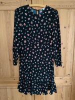 Kleid Langarm Boden UK schwarz Blümchen 6L 36/38 Niedersachsen - Vechelde Vorschau