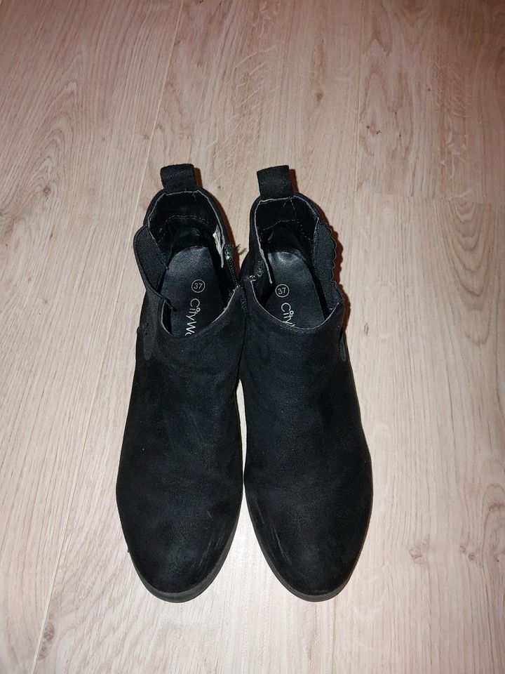 Citywalk Stiefeletten Damen Schuhe 37 schwarz in Recke