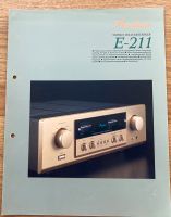 Accuphase E-211 Prospekt in deutsch Nordrhein-Westfalen - Gronau (Westfalen) Vorschau