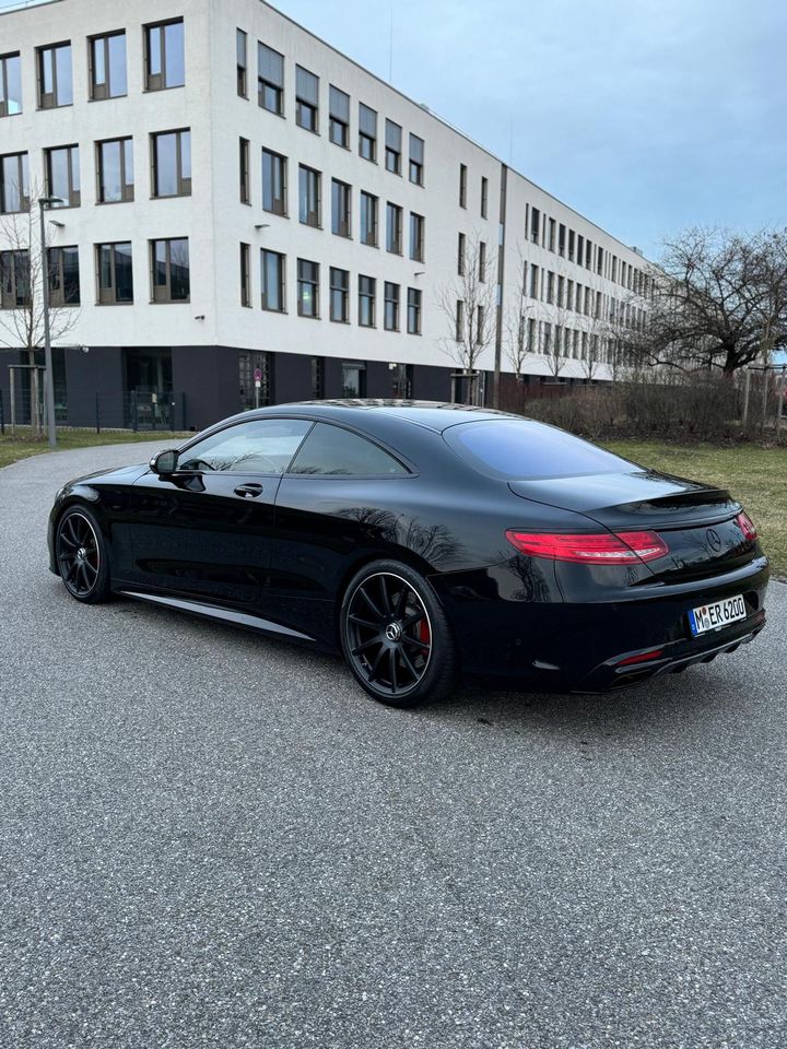 Mercedes S-Klasse Coupe AMG mieten Mietwagen ohne Kreditkarte in München