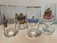 Brauerei 60er Retro Biergläser Brenner Ancre Wiederholts-Privat Hessen - Weiterstadt Vorschau