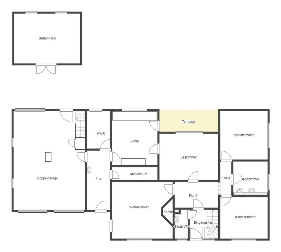 Großer Wohntraum für eine bis 2 Familien: Hochwertig gebautes 8 Zi. ZFH mit Doppelgarage (Hollen) in Saterland