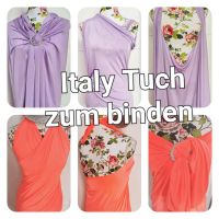 ☀️ Tuch Italy Tuchkleid One Size Wickelkleid Flieder & Neon ☀️ Nürnberg (Mittelfr) - Neuröthenbach Vorschau