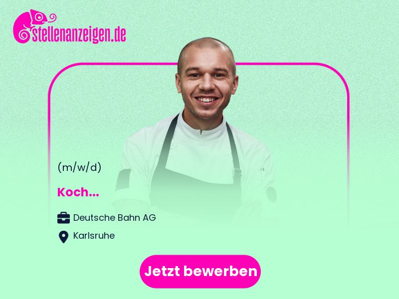 Koch (w/m/d) in Karlsruhe