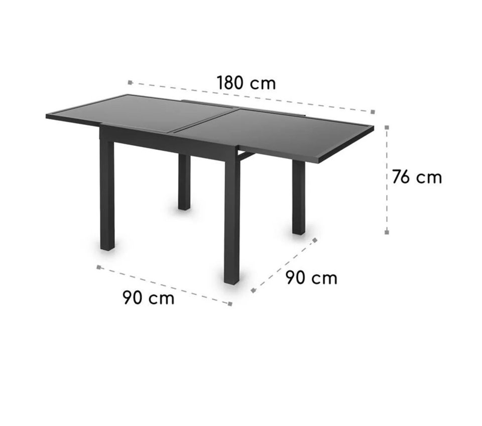 blumfeld Pamplona Gartentisch ausziehbar Gartenmöbel in Werne
