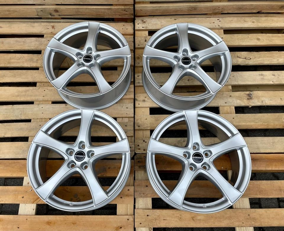 Borbet F2 Felgen 19 Zoll Silber für BMW 1er Reihe F20 F21 1K2 1K4 M135 M140 2er Coupe Cabrio M235 M240 1C X3 F25 X3 N1 LCI M Performance Styling Mini Countryman UKL JCW 5/120 5x120 B- Ware in Rodgau