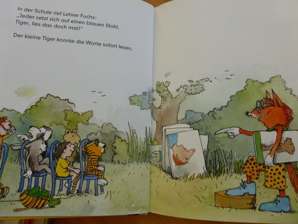 Janosch Buch "Große Tigerschule" in Radebeul