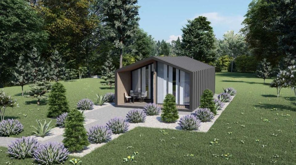 Tinyhaus Ferienhaus direkt am See - Typ "Antonia" - 42,5 m² in München