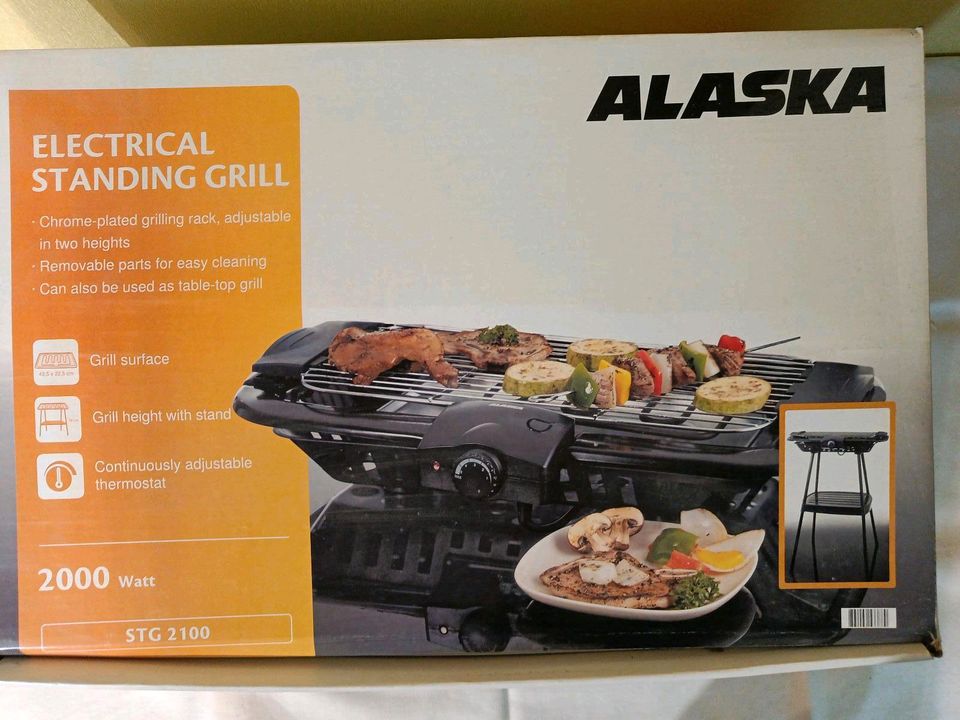 Elektro Tisch- und Standgrill von Alaska in Rheine