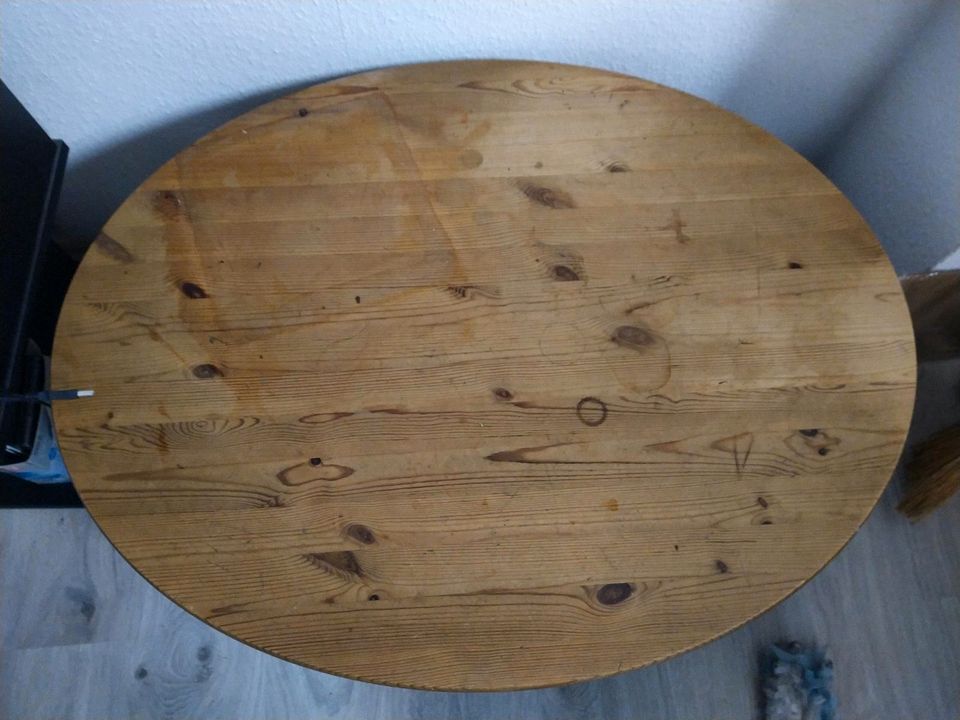 Couchtisch Holztisch Wohnzimmertisch oval in Northeim