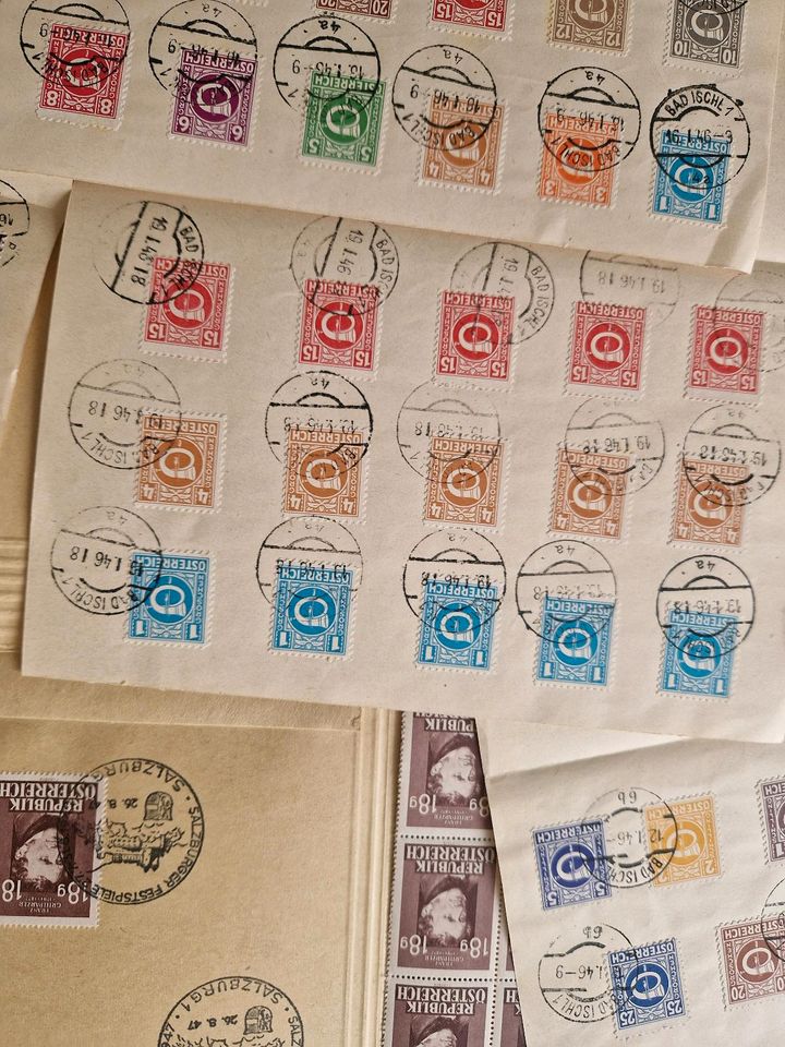 Briefmarken Österreich Salzburger Festspiele in Rostock