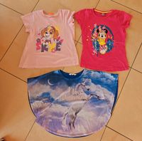 T-Shirts Fasching Kostüm Einhorn 134 140 Paw Patrol Minni Mouse Bayern - Gräfendorf Vorschau