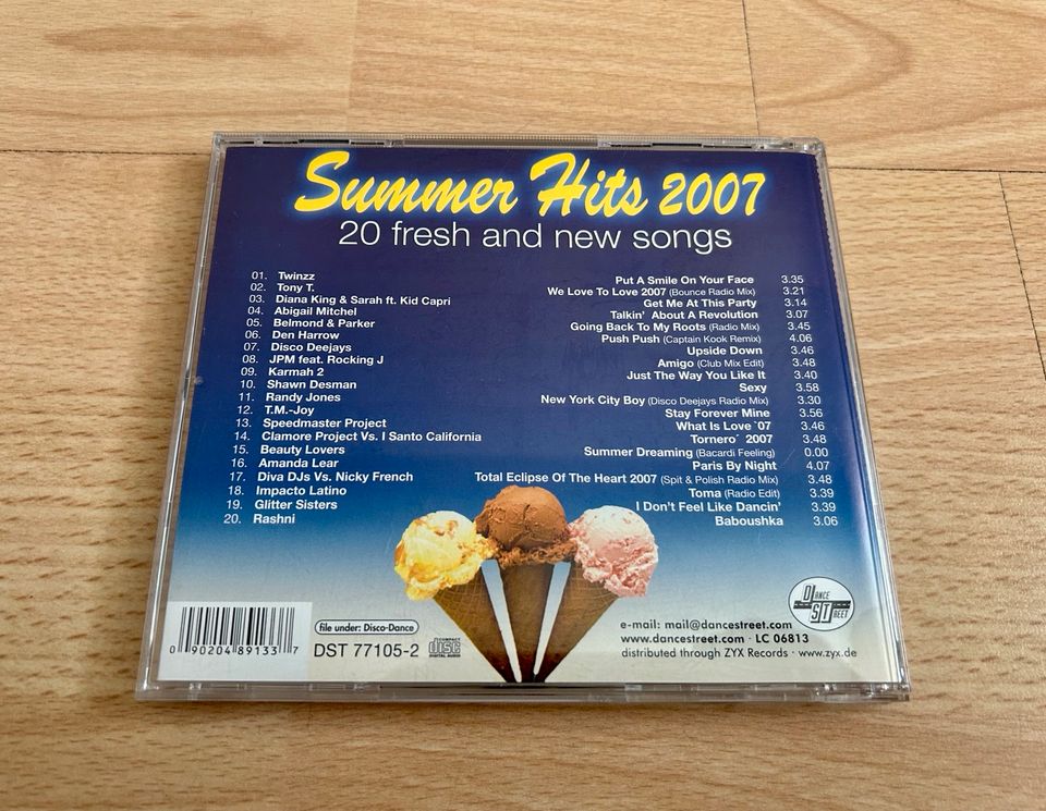 Summer Hits 2007 - CD / Sommer Musik in Hamm