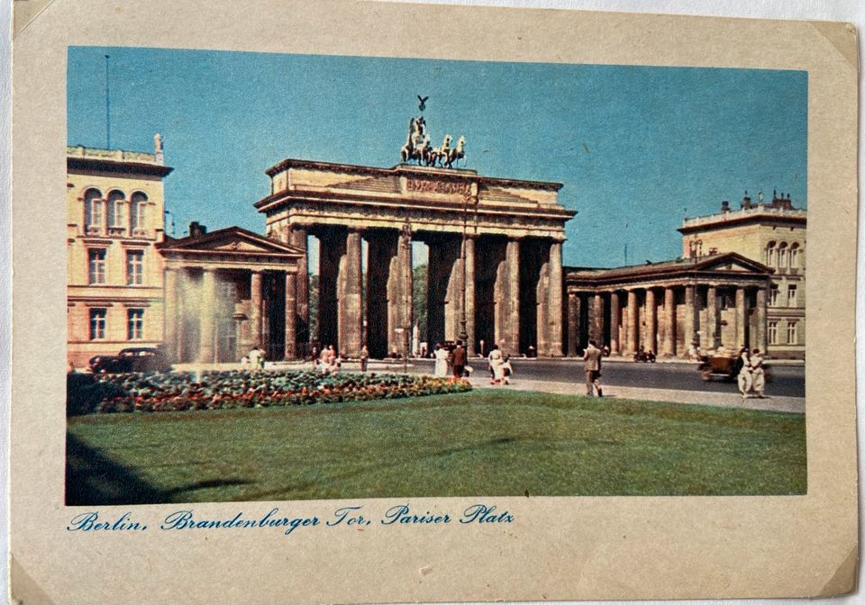 Berlin Postkarten ca. 1939 in Agfacolor und älter in Berlin