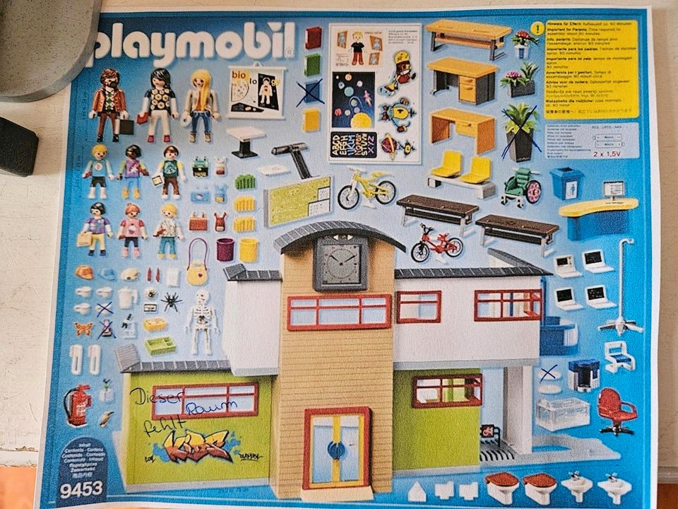 Playmobil große Schule 9453 in Stuhr